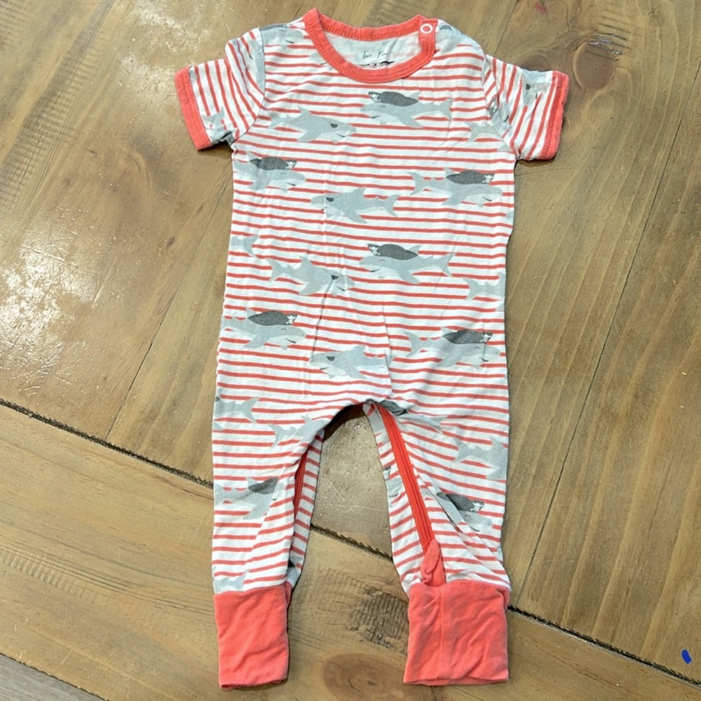 Two peas shark onsie
